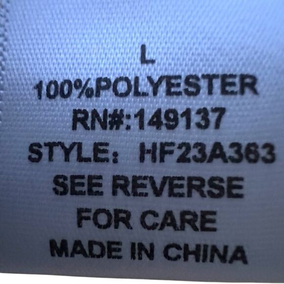 HYFVE Yellow Women's size large Top with puff sleeves, boho, ruffle bottom, - Picture 8 of 9